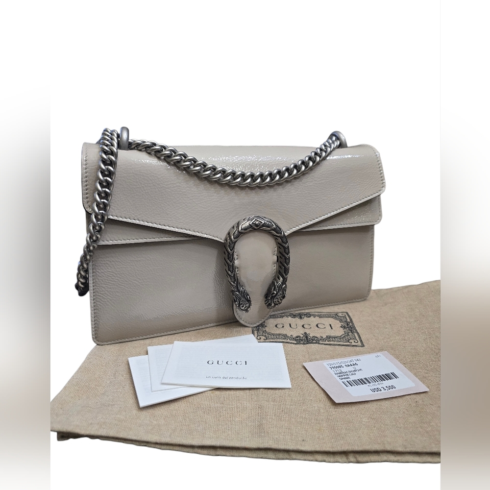 Gucci Dionysus Calf Leather Shoulder Bag